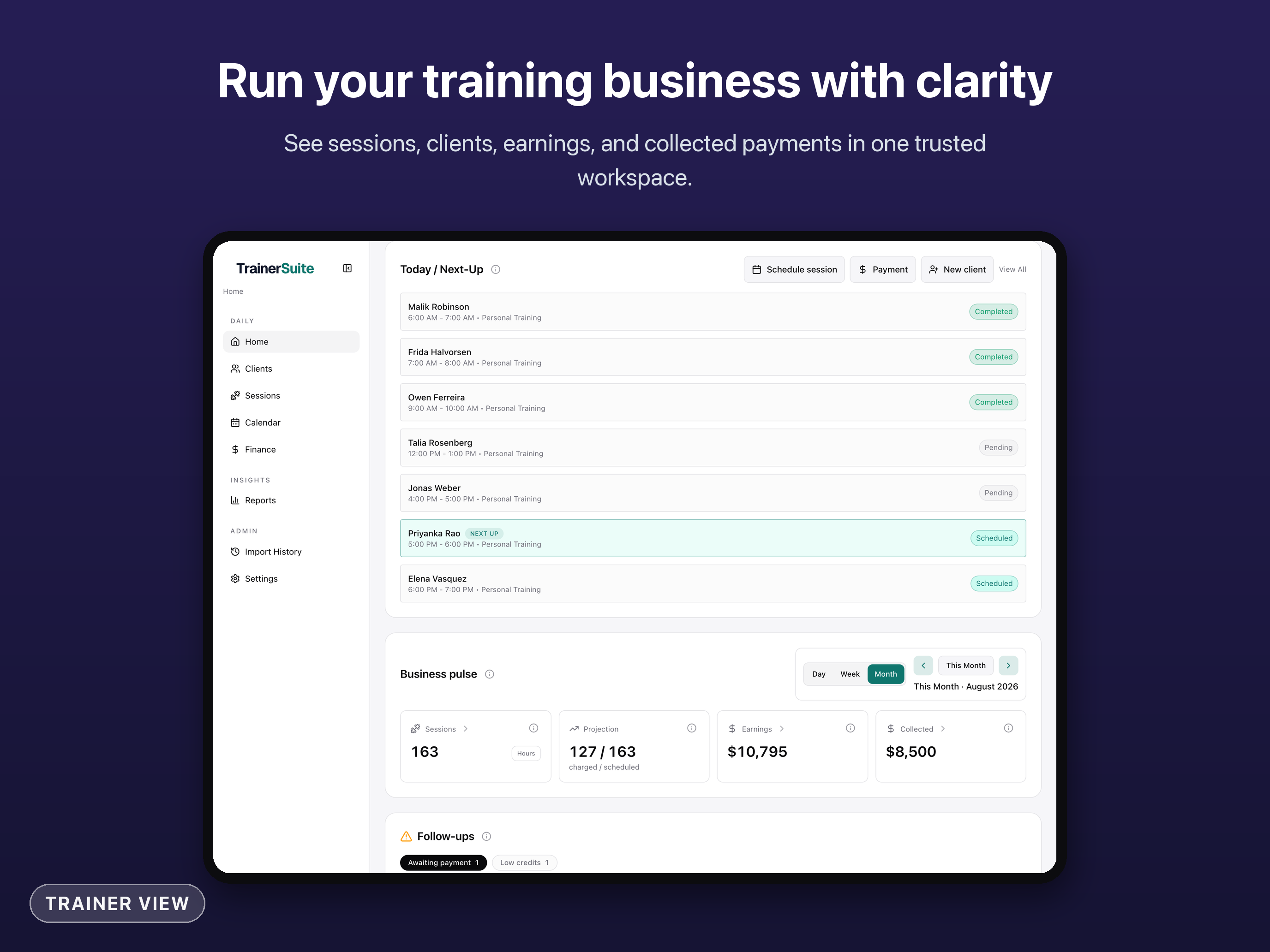 TrainerSuite screenshot 5