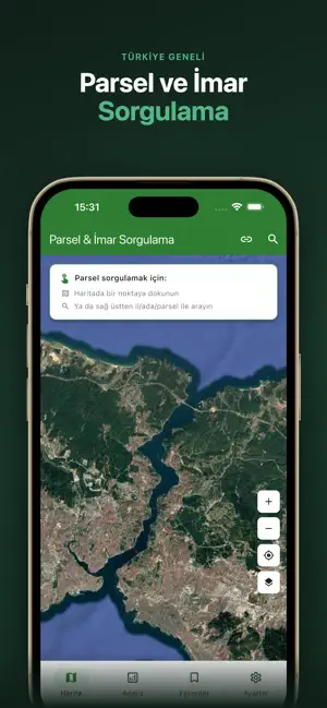 Parsel & İmar Sorgulama iPhone screenshot 1