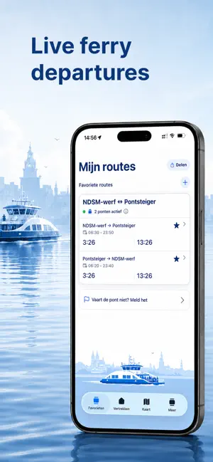 Amsterdam Ferry App screenshot 1