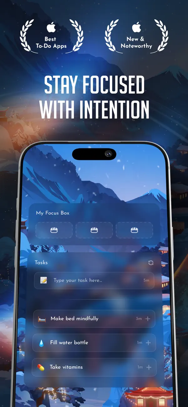 #1. Bento: Calm Focus Timer (iOS) Által: Keep Productive Ltd