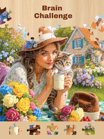 Pawpiece:Jigsaw Puzzle Game iPad screenshot