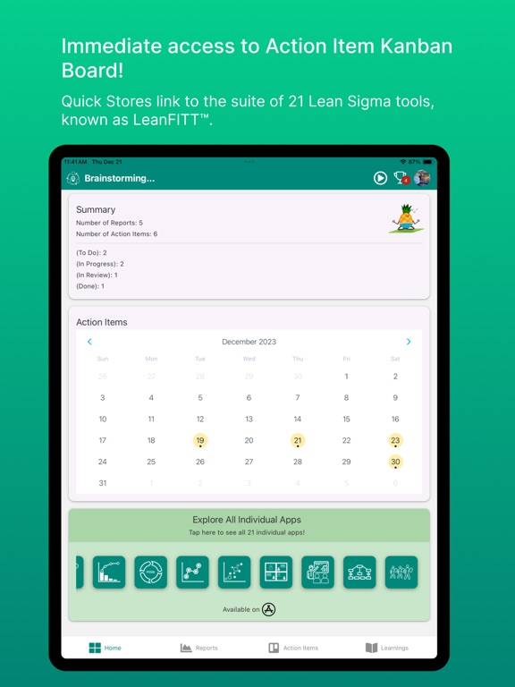 Screenshot #5 pour Lean Brainstorming Rpt
