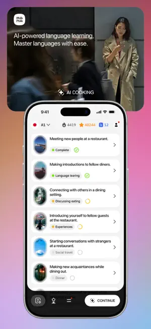 MANA Learn screenshot 1