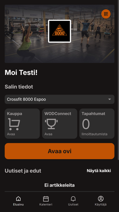 CrossFit8000 Screenshot
