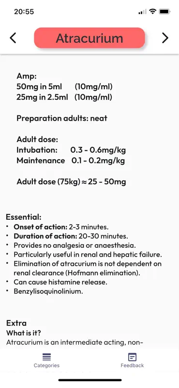 Common Anaesthetic Drugs screenshot 2 of 10