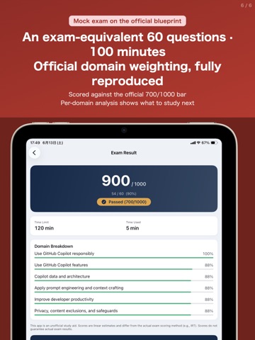 GH-300 Exam Prep 2026 iPad screenshot