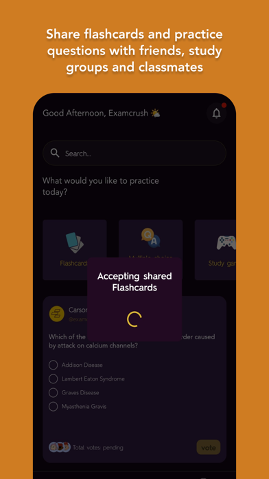 ExamCrush: AI-Powered Quizzes! Screenshot