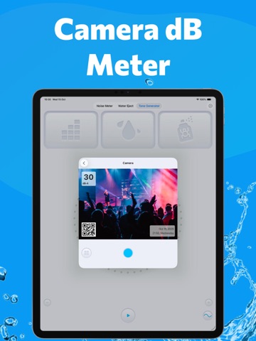Clear Wave - Water Eject App iPad screenshot