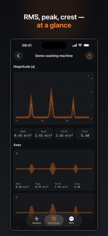 MeterWorks Vibrometer Screenshot 2 of 5