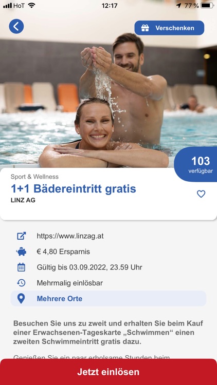 LINZ AG Vorteilswelt