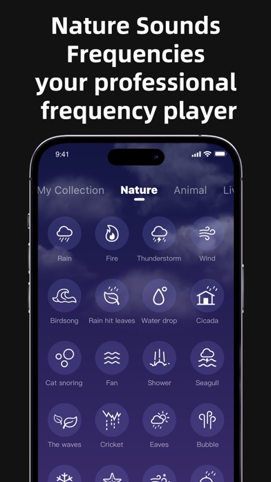 Frequency Healing Sleep Sounds Screenshot