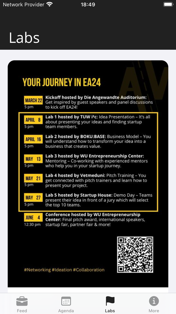 Entrepreneurship Avenue Events