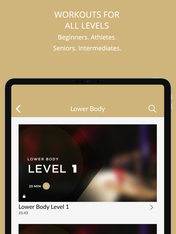 Body By Yoga iPad screenshot 4 - Health & Fitness app