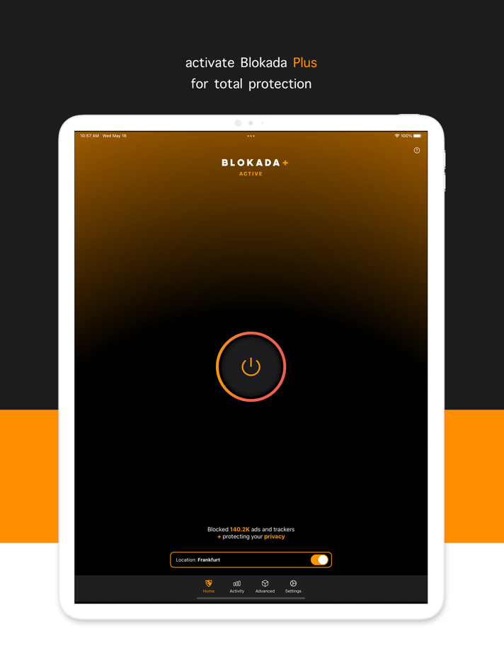 #6. Ad Blocker VPN & DNS – Blokada (iOS) 由: Blocka AB
