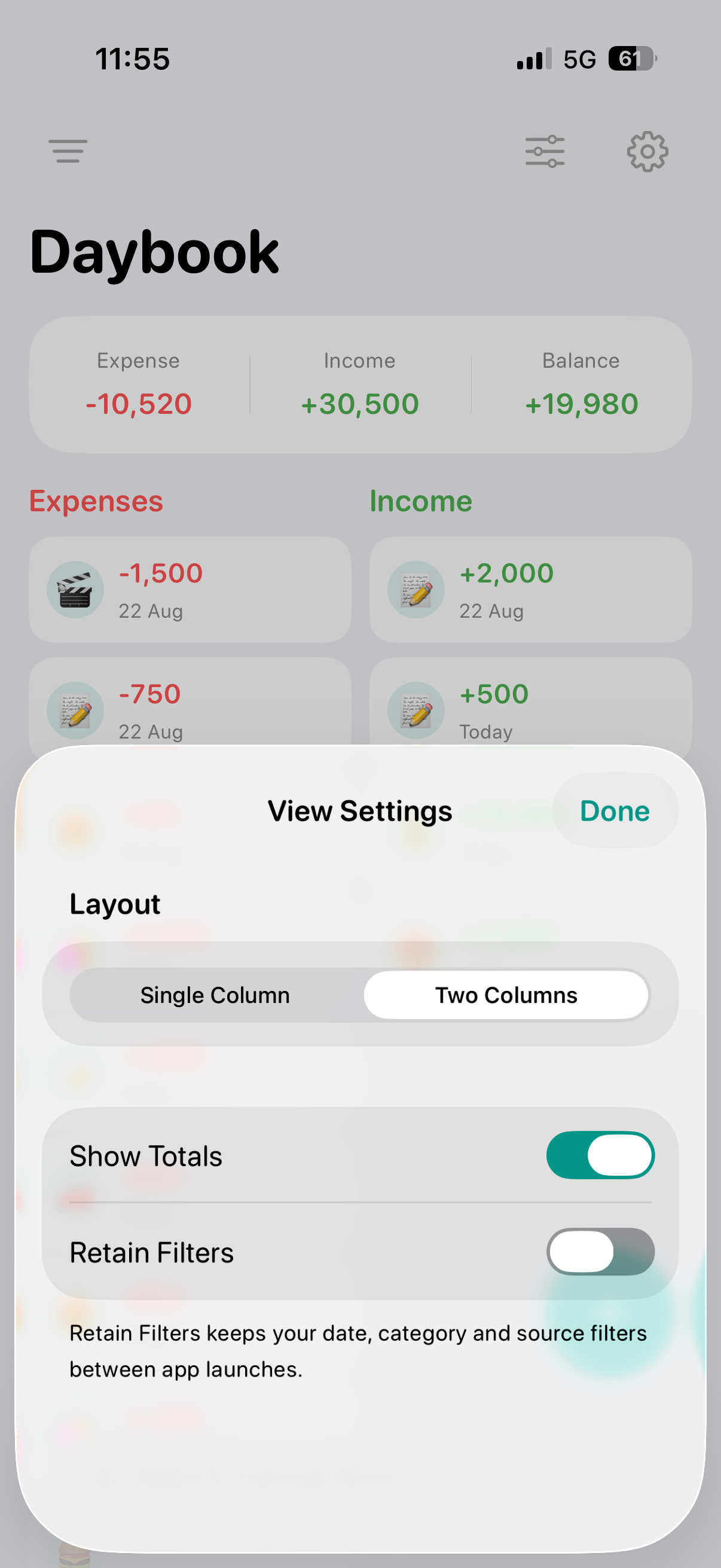 Daybook - Expense Manager screenshot 6