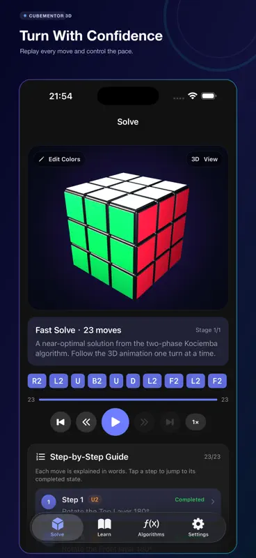 RubiksCube 3D screenshot 3 of 6