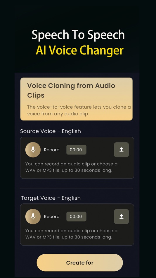 #7. VoiceEchoAI - AI Voice Cloning (iOS) Podle: Three Byte