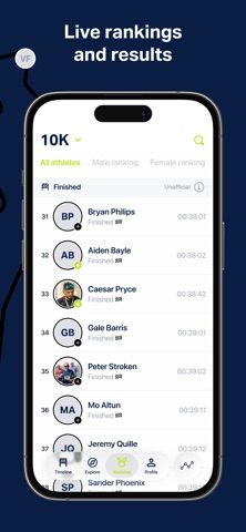 Saucony London 10K screenshot