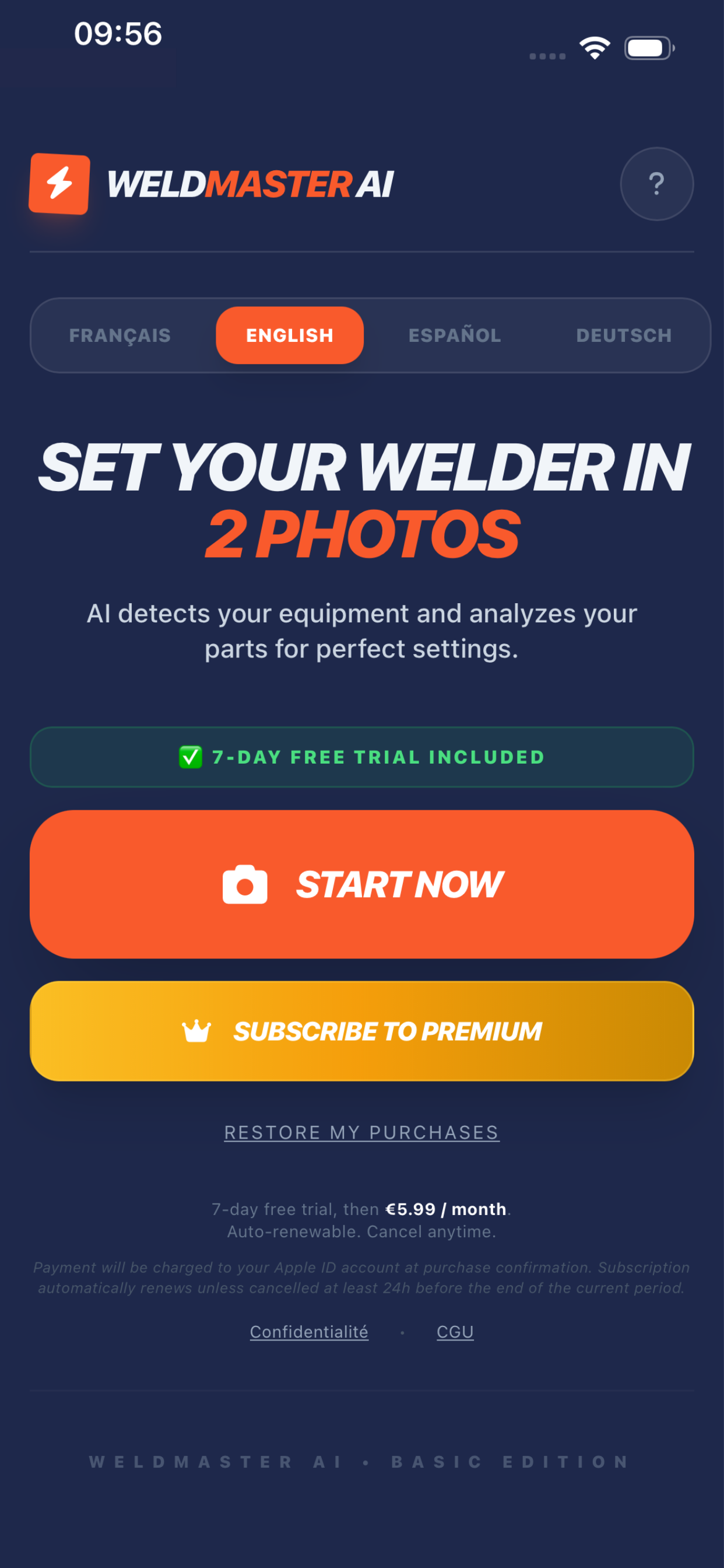 Weldmaster AI