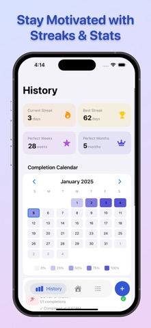 Rhythm: Smart Routine Tracker Screenshot 2 of 5
