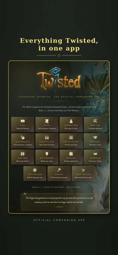 Twisted Companion App screenshot 1