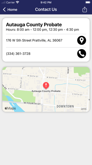 Autauga County AL Probate Screenshot