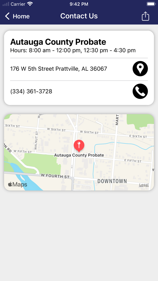 #2. Autauga County AL Probate (iOS) Podle: Autauga County Probate