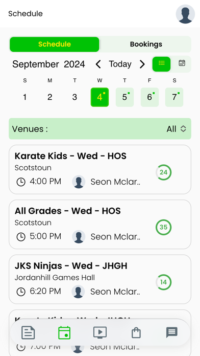 JKS Glasgow Members App Screenshot