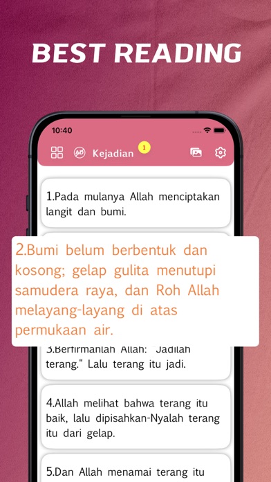 Screenshot #2 pour Alkitab Bible - offline