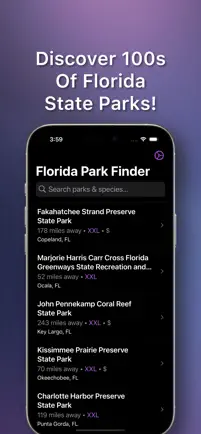 FL Parks: Map & Guide iPhone image 1