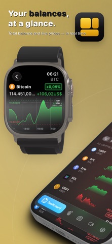 Crypto Widgets for Binance iPhone screenshot