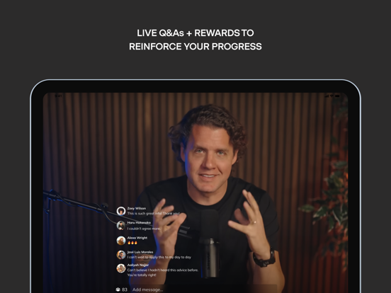 Mark Manson iPad screenshot 3 - Social Networking app