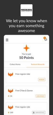 Freebirds World Burrito iPhone screenshot