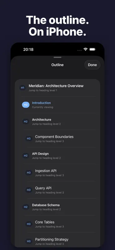 Krux - Markdown Editor screenshot 1 of 8