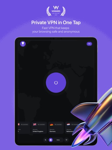 StealthConnect: VPN & Security iPad screenshot
