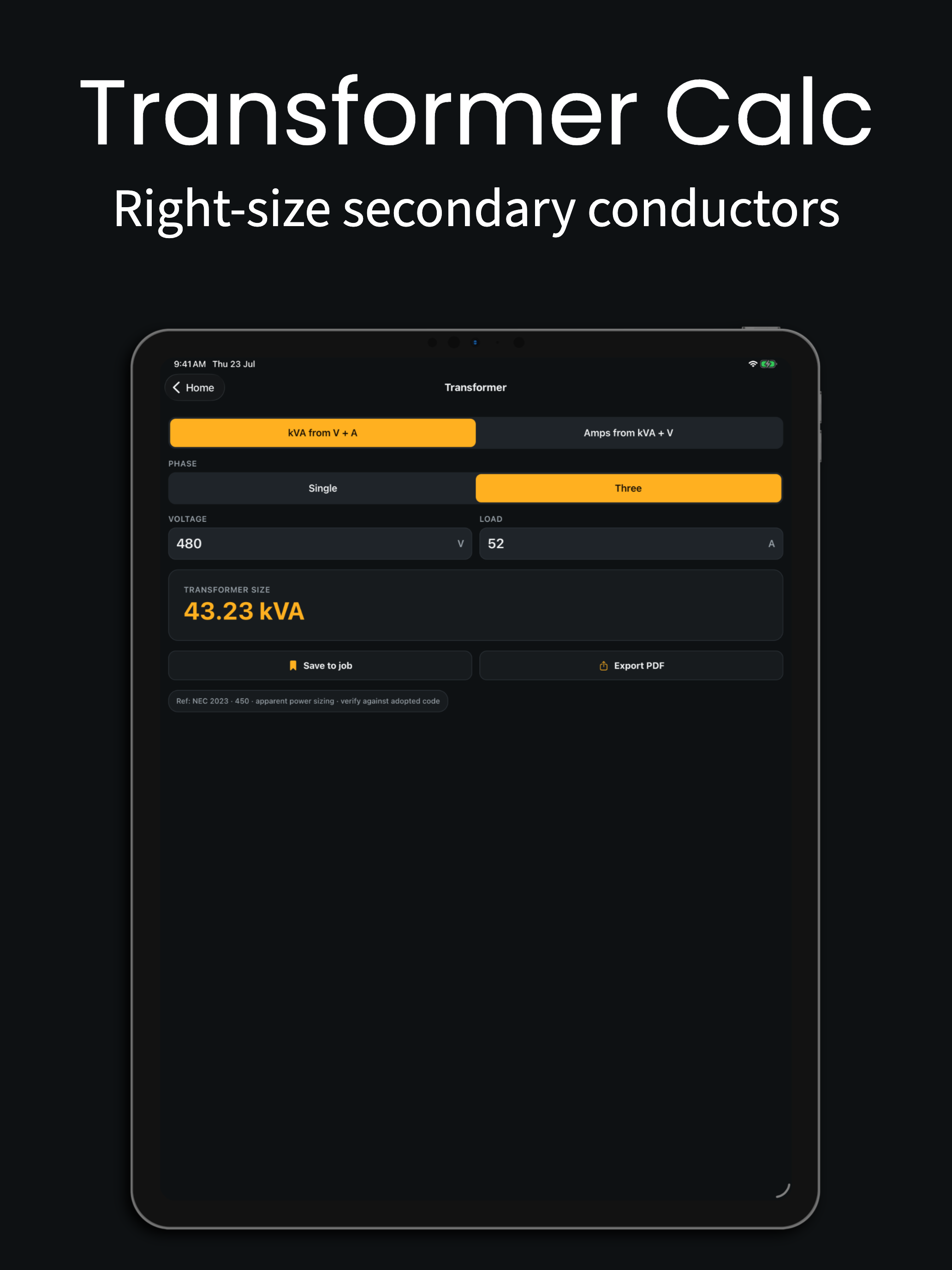 Electrician Calculator + screenshot 14