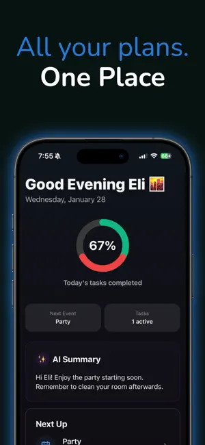 NextAgenda- Smart Planner screenshot 1