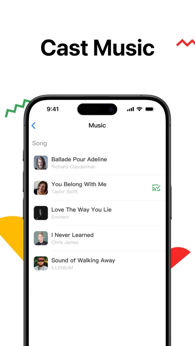 Cast to TV App Screenshot
