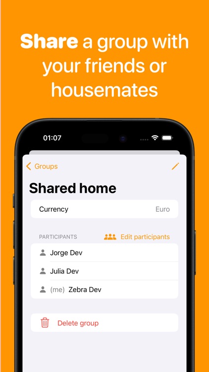 Bill Share: Split expenses screenshot-4