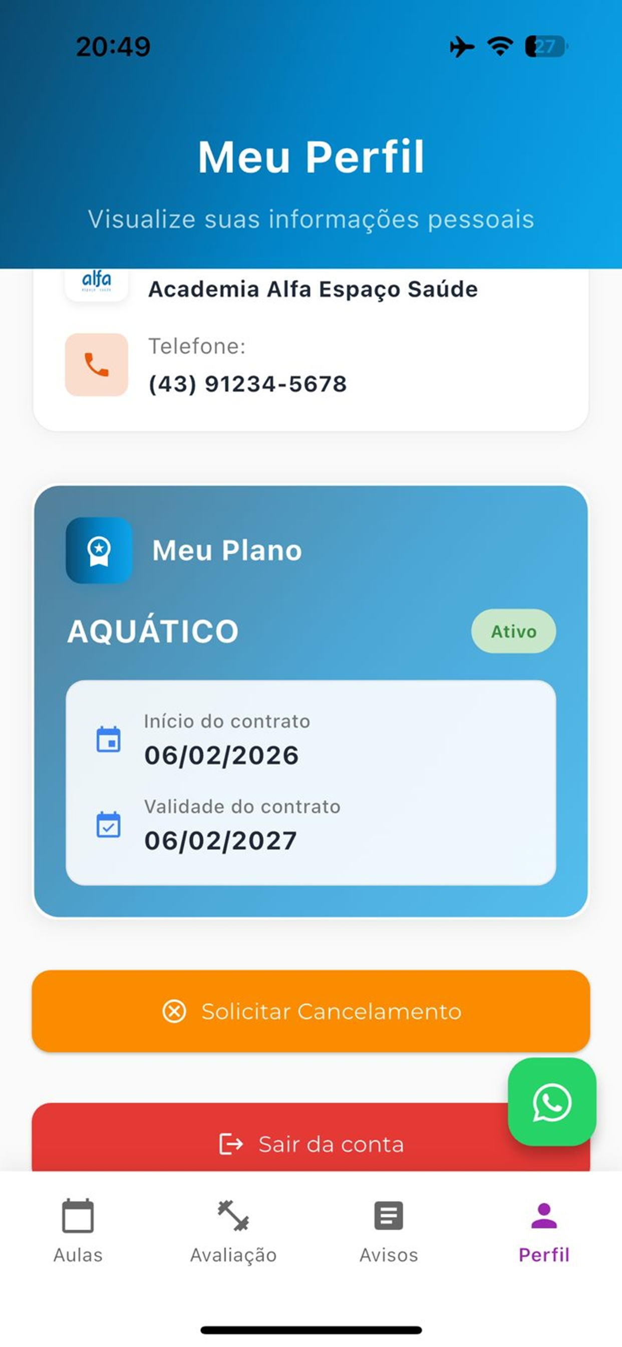Academia Alfa e Beta screenshot 6