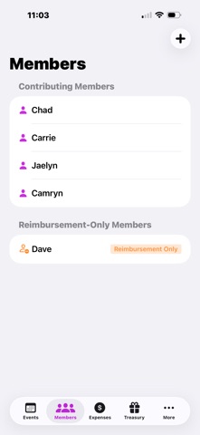 Expense Equalizer screenshot