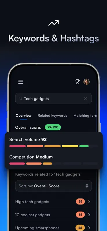 vidIQ pour YouTube & Instagram screenshot 4 of 10
