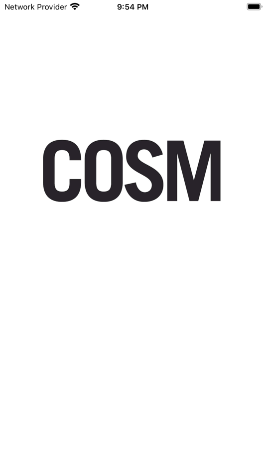 COSM Events - 1.7 - (iOS)