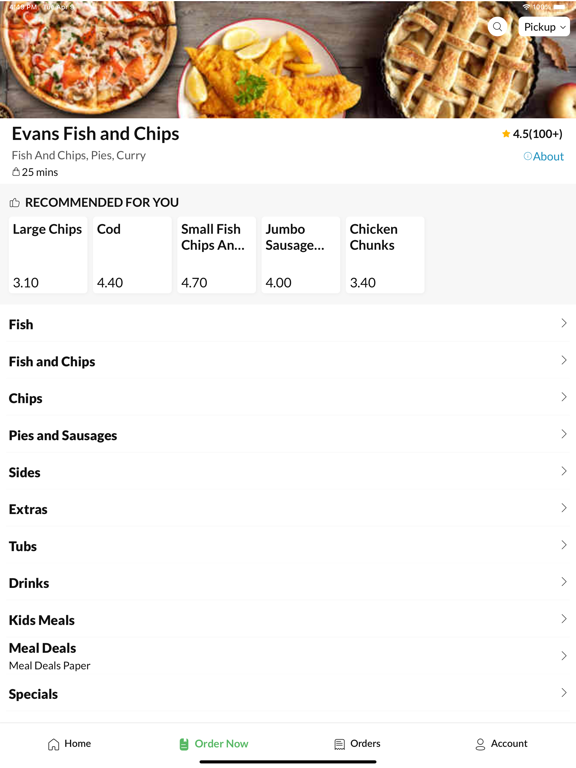 Screenshot #6 pour Evans Fish and Chips