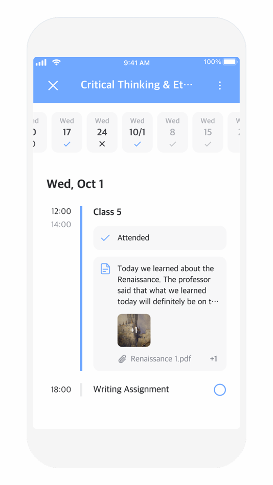 #2. Class Planner: Calendar, Tasks (iOS) 由: Vinu Labs Inc.