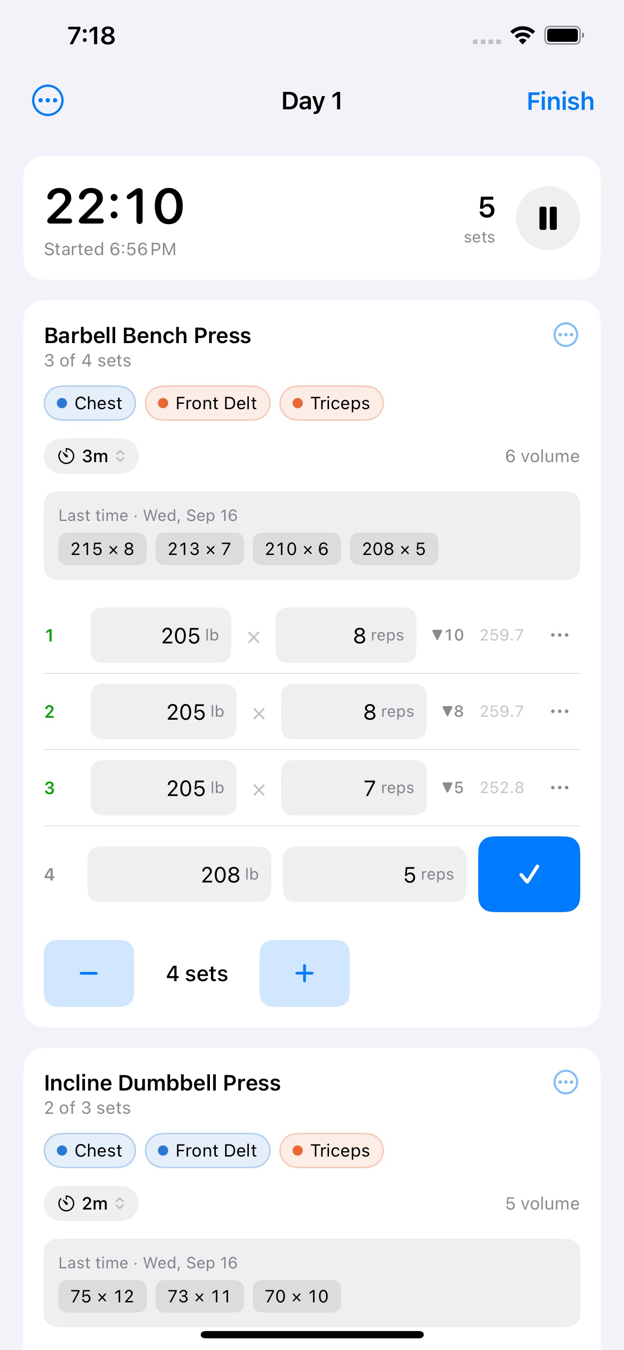 Screenshot 2 of GymBuddi