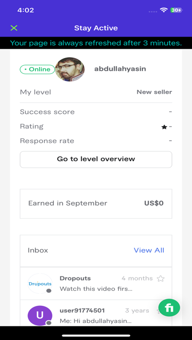 Florelo: Auto Refresher App Screenshot