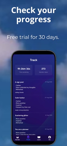 Wander120: reset your thinking Screenshot 5 of 8