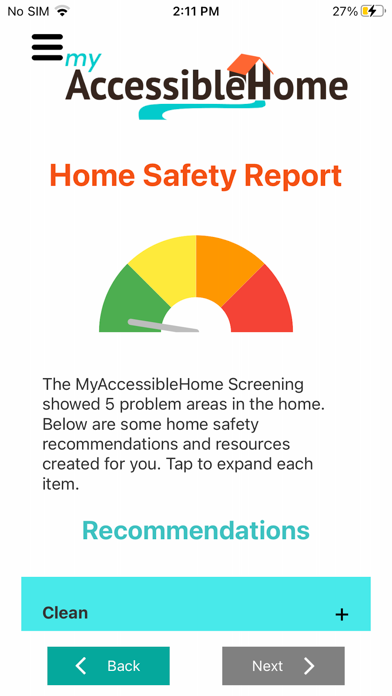 myAccessibleHome iPhone screenshot 4 - Medical app