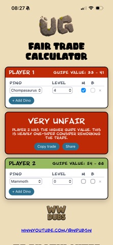 UG Calculator screenshot
